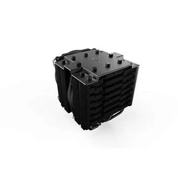 be quiet! Dark Rock Pro 4 250W TDP CPU Cooler | Includes Two Silent Wings PWM Fans | Intel 1700 1200 2066 1150 1151 1155 2011 Square ILM | AMD4 AMD5 | Black | BK022
