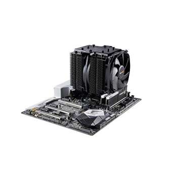 be quiet! Dark Rock Pro 4 250W TDP CPU Cooler | Includes Two Silent Wings PWM Fans | Intel 1700 1200 2066 1150 1151 1155 2011 Square ILM | AMD4 AMD5 | Black | BK022
