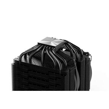 be quiet! Dark Rock Pro 4 250W TDP CPU Cooler | Includes Two Silent Wings PWM Fans | Intel 1700 1200 2066 1150 1151 1155 2011 Square ILM | AMD4 AMD5 | Black | BK022