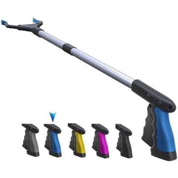 FitPlus PowerGrip T9 Grabber Reacher Tool with Wide Jaw and 32-inch Reach