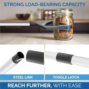 FitPlus PowerGrip T9 Grabber Tool with Magnet and Foldable Design