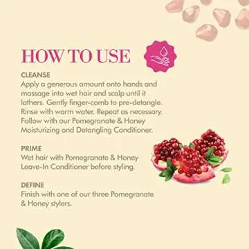 Mielle Organics Pomegranate & Honey Detangling Shampoo