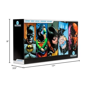 McFarlane Toys DC Multiverse BAT Family 5 Pack Overview