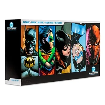 McFarlane Toys DC Multiverse BAT Family 5 Pack Overview