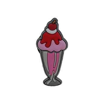 Crocs Jibbitz Sweets Shoe Charms | Jibbitz for Crocs, Ice Cream Sundae, Small