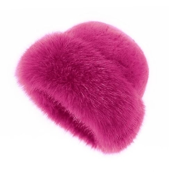 Stylish and Warm Womens Winter Faux Fur Bucket Hat for Cold Days
