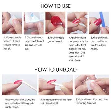 LPOODDNU Short Square Press on Nails French Tip Fake Nails Full Cover White False Nail Tips Exquisite Design Acrylic Glue on Nails Stick on Nails Short Artificial Nails for Women Manicure 24Pcs