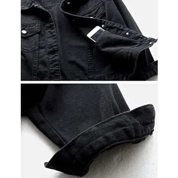 Locachy Women's Denim Jacket - Stylish & Versatile Outerwear