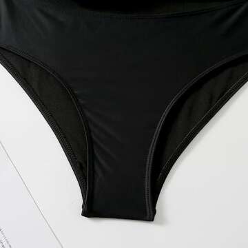 IDOPIP Women's One Piece Swimsuit with Cover up Beach Skirt Retro Floral Printed Swimsuit Bathing Suit Halter Ruffle Cutout Monokini Swimwear Sarong Two Piece Bikini Set Beachwear Black - Halter S