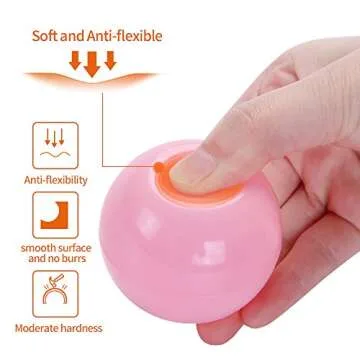 PlayMaty Ball Pit Balls - Safe Colorful Fun for Kids