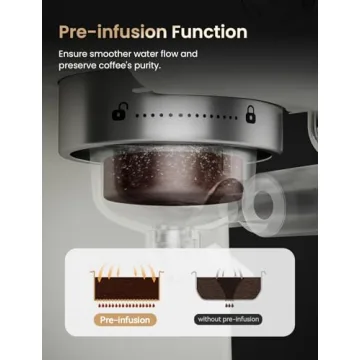 Neretva Espresso Machine - 2 in 1 White Coffee Maker