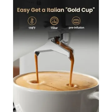 Neretva Espresso Machine - 2 in 1 White Coffee Maker