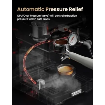 Neretva Espresso Machine - 2 in 1 White Coffee Maker