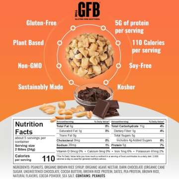 The GFB Variety Pack Protein Bites - Gluten Free, Plant Based, Non GMO, Sustainably Made – Ridicul...