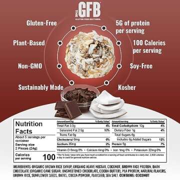 The GFB Variety Pack Protein Bites - Gluten Free, Plant Based, Non GMO, Sustainably Made – Ridiculously Tasty, Healthy, Vegan, Protein Energy Balls, 4 oz (4 Count)