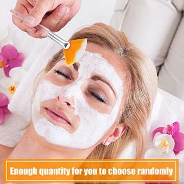 Patelai 14 Pieces Fan Brushes for Smooth Makeup Application