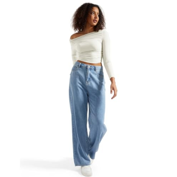 SUUKSESS Off Shoulder Crop Top Stylish and Comfortable