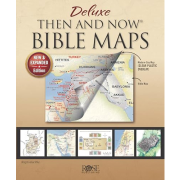 Explore Scripture with Deluxe Then and Now Bible Maps