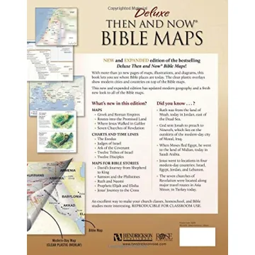 Explore Scripture with Deluxe Then and Now Bible Maps