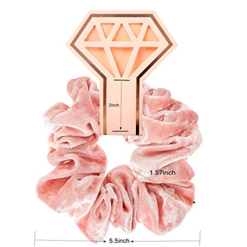 Stylish Bachelorette Party Hair Ties Velvet Scrunchies