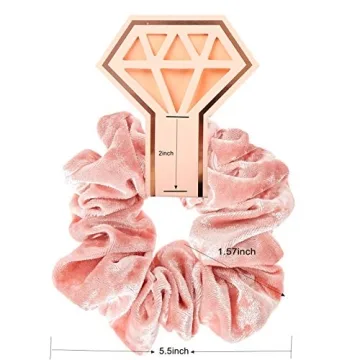 Stylish Bachelorette Party Hair Ties Velvet Scrunchies