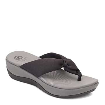 Clarks Women's Arla Glison Flip Flop - Stylish Comfort for Everyday Wear
