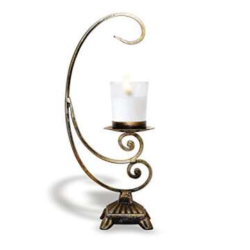 Harmonic Blossom Glass Votives - Premium White Unscented Votive Candles in Clear Elegant Holders - 15 Hour Long Lasting Burn Time - for Weddings, Parties and Event Decoration Centerpieces (12 Pack)