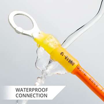 Wirefy Heat Shrink Connectors Kit - 270 PCS Marine Grade