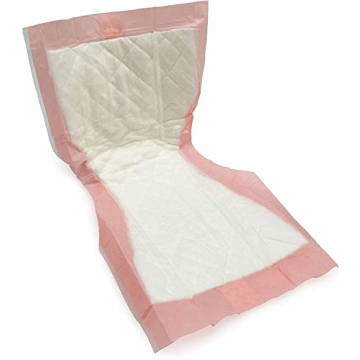 Extra Large Super-Absorbent Contoured Hospital Style Pad Liners [Pack of 20] 7" Wide X 14" Long - Maternity Pads for Heavier Post Birth Protection - Incontinence Liners 7x14 inches