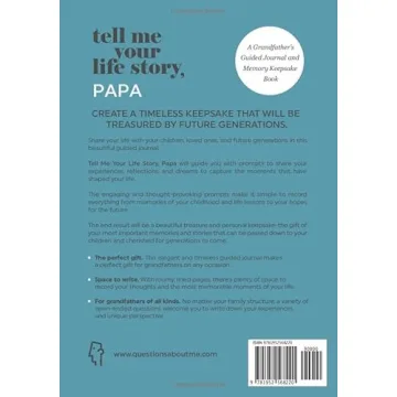 Tell Me Your Life Story, Papa Journal for Grandparents