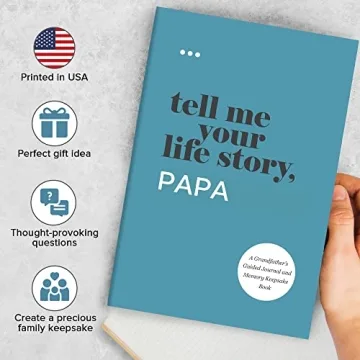 Tell Me Your Life Story, Papa Journal for Grandparents