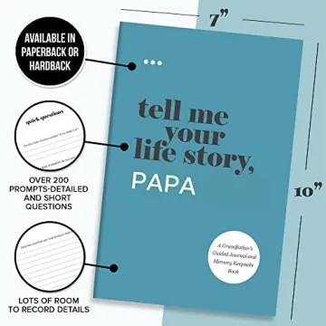 Tell Me Your Life Story, Papa Journal for Grandparents