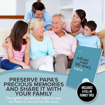 Tell Me Your Life Story, Papa Journal for Grandparents
