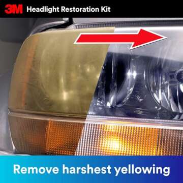 3M Headlight Restoration Kit for Clear and Safe Driving