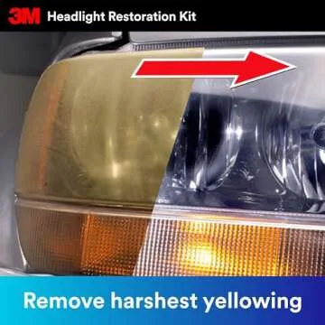 3M Headlight Restoration Kit for Clear and Safe Driving