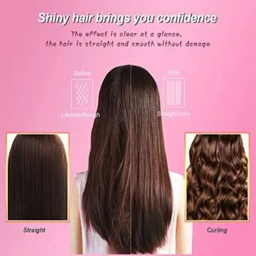 Homfu Electric Hot Comb for Natural Black Hair & Beards