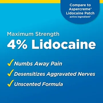 Amazon Basic Care Maximum Strength Lidocaine Patch 15-Count
