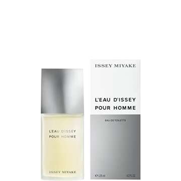 Issey Miyake L'eau D'Issey Pour Homme, EDT Spray for Men, 4.2 Ounce