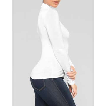 Mokoru Women's Stylish and Comfortable Turtleneck