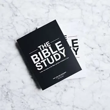 The Bible Study One Year Overview for Personal Growth