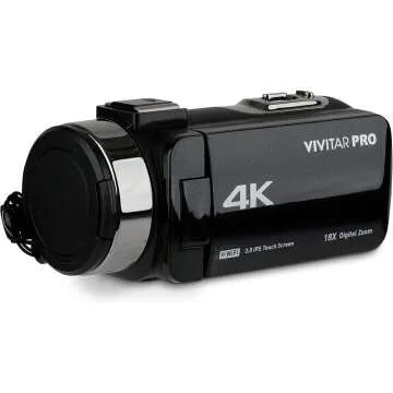 Vivitar 4K Camcorder with Wi-Fi and Ultra HD