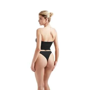 SUUKSESS Sexy Tube Top for Women - Summer Casual Crop Top