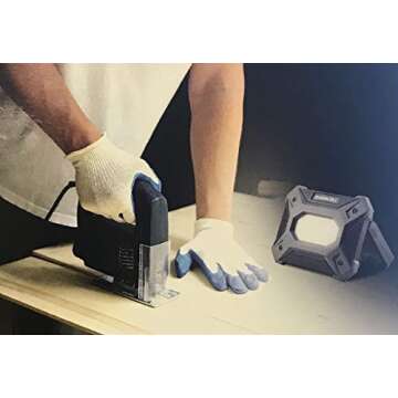 Duracell 600 Lumens LED Work Light -Perfect for Camping, Boating, and Emergencies - IPX4 Water Resis...