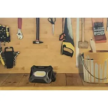 Duracell 600 Lumens Work Light for Camping and More