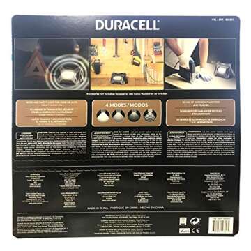 Duracell 600 Lumens Work Light for Camping and More