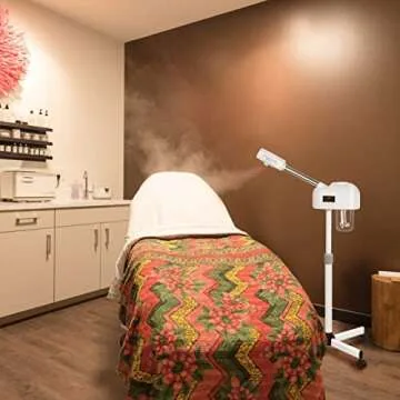 Zguooo Professional Facial Steamer for Home and Salon