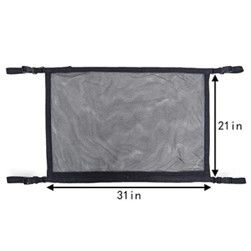 Adjustable Overhead Cargo Net for Vehicles - Durable Storage Solution
