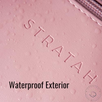 Large Capacity Travel Cosmetic Bag - Stylish Organization Solution