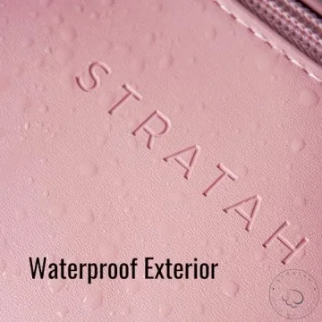 Large Capacity Travel Cosmetic Bag - Stylish Organization Solution