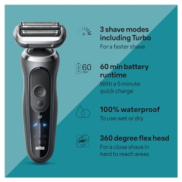 Braun Electric Shaver Series 7 7185cc for Men
